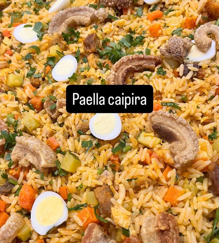 Paella Caipira