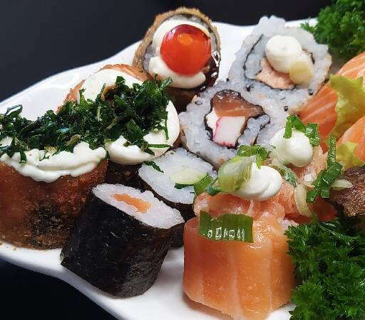 Sushi simples (10 peças)