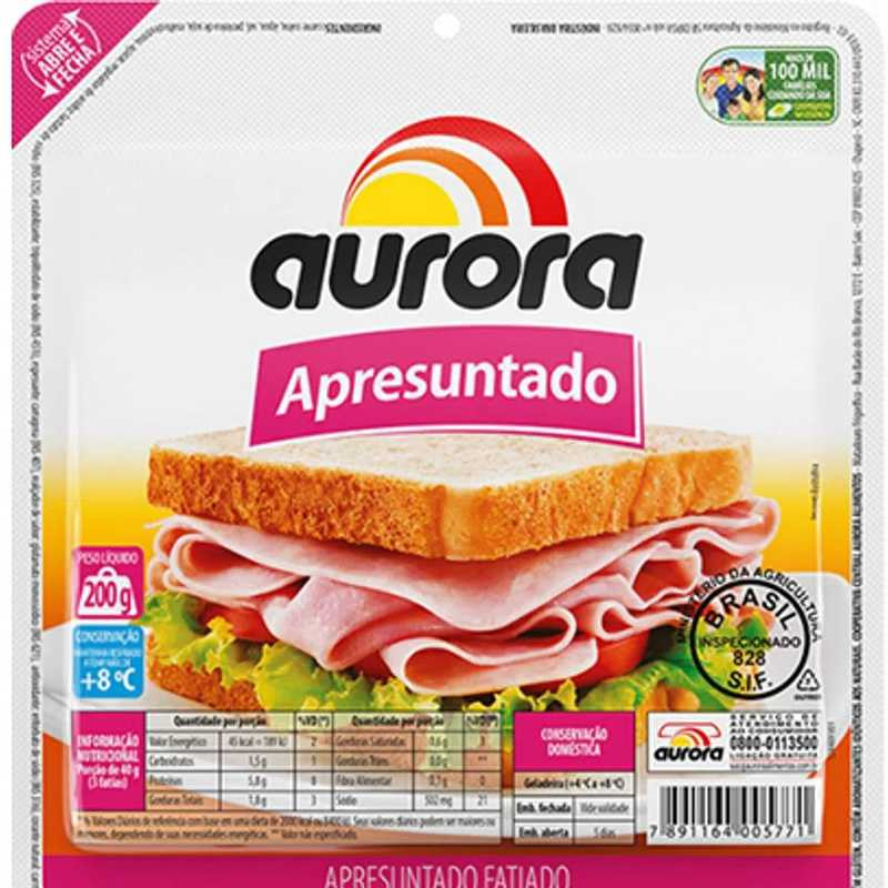 2364 - Apresuntado Aurora 180g