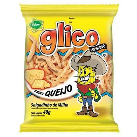 Salgadinho Milho Glico Queijo 40g