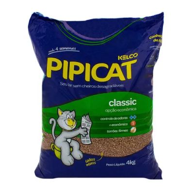 Areia Sanitaria Pipicat Classic 6X4Kg