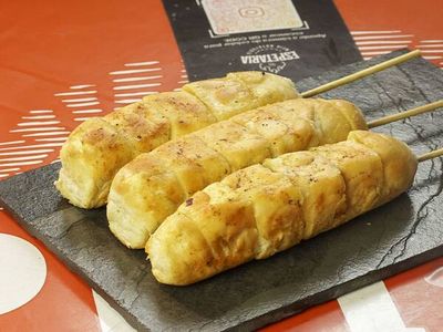 Espeto de Pão de alho