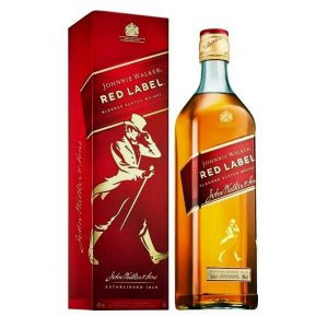 WHISKY JHONNIE WALKER RED LABEL 750ML