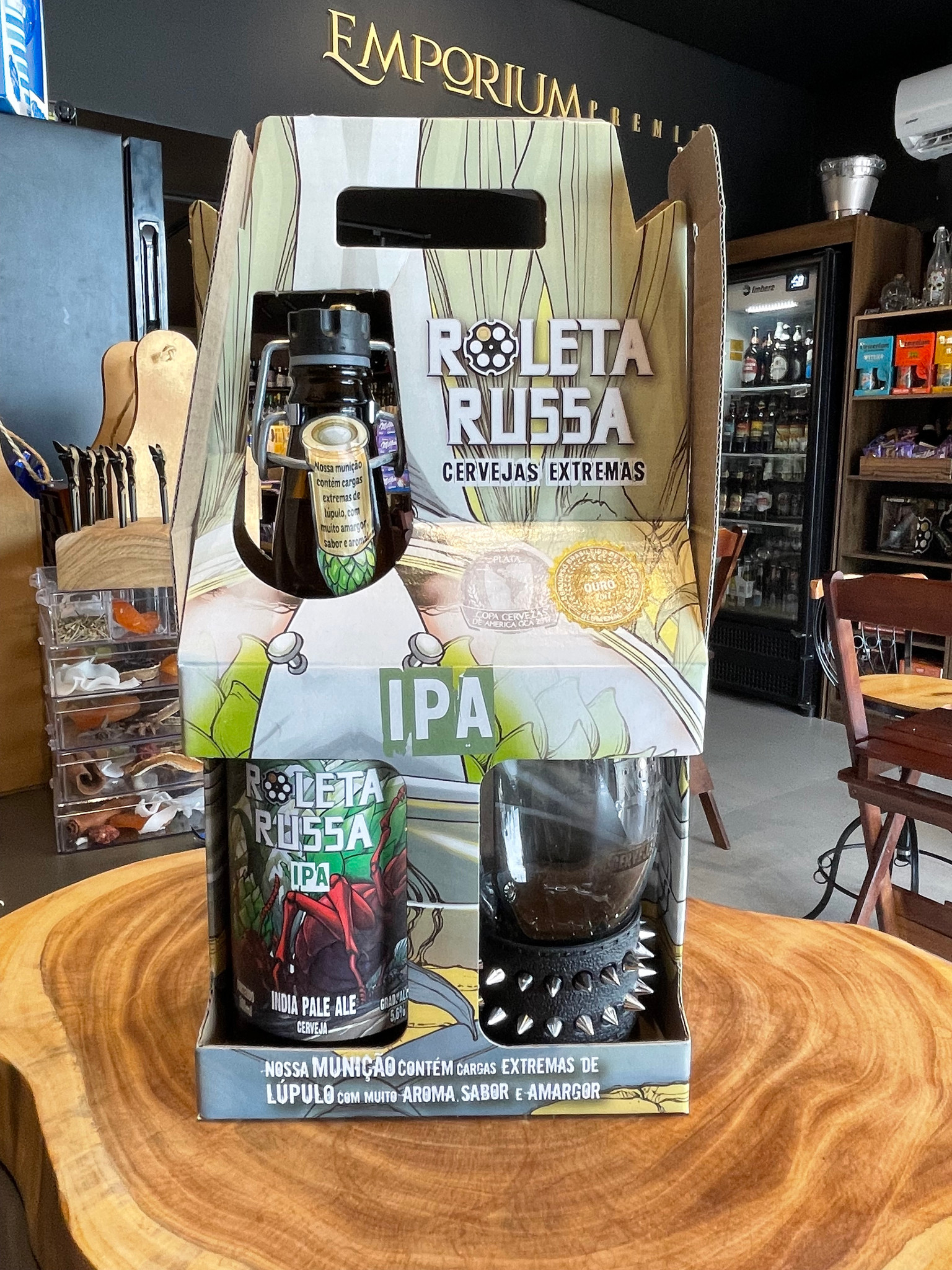 Kit Roleta Russa Ipa com Copo