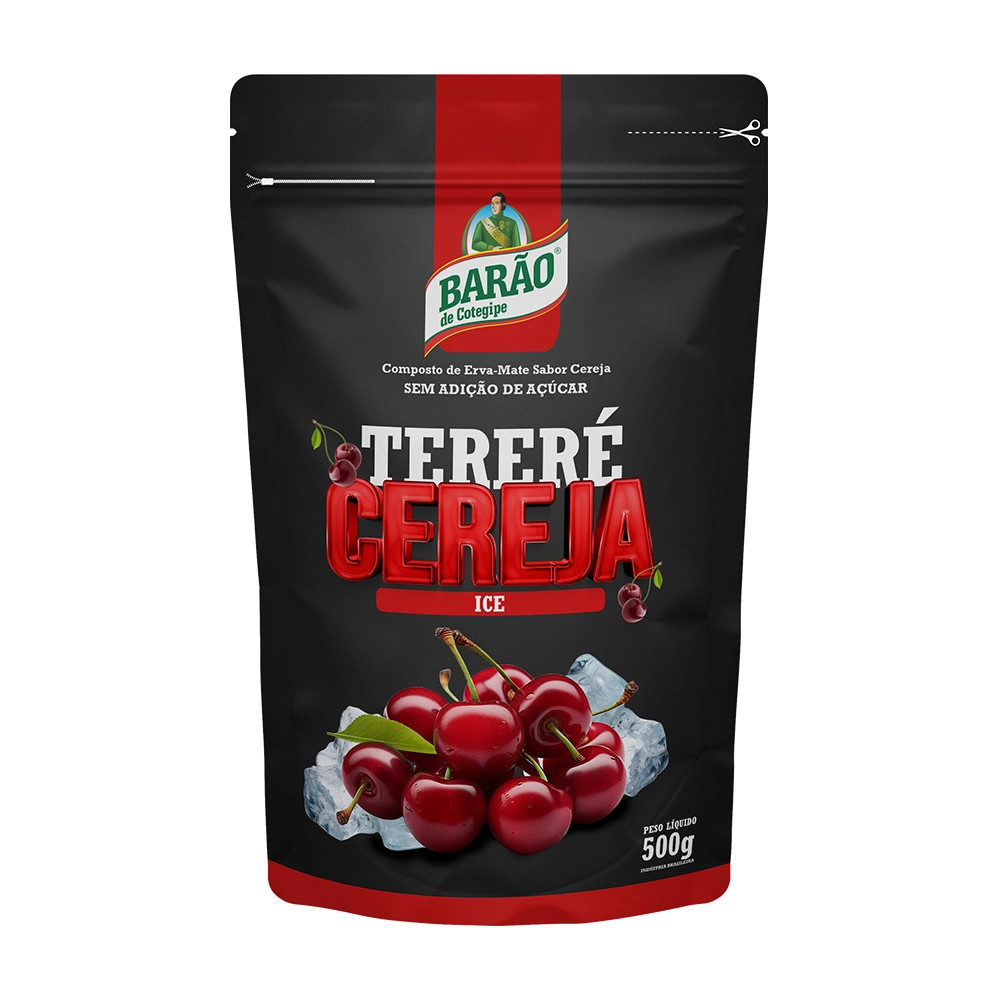 ERVA TERERE BARAO CEREJA ICE 500G