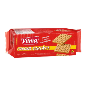 BISCOITO CREAM CRACKER VILMA 170G
