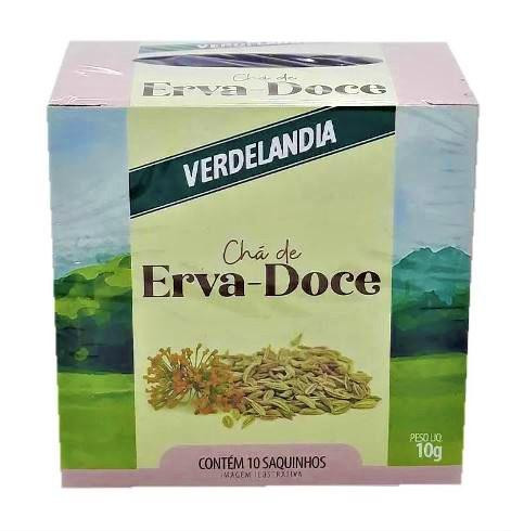 CHA ERVA DOCE 10 SACHE 15G