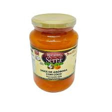 Doce De Abobora C/Coco 680g Recanto Da Serra
