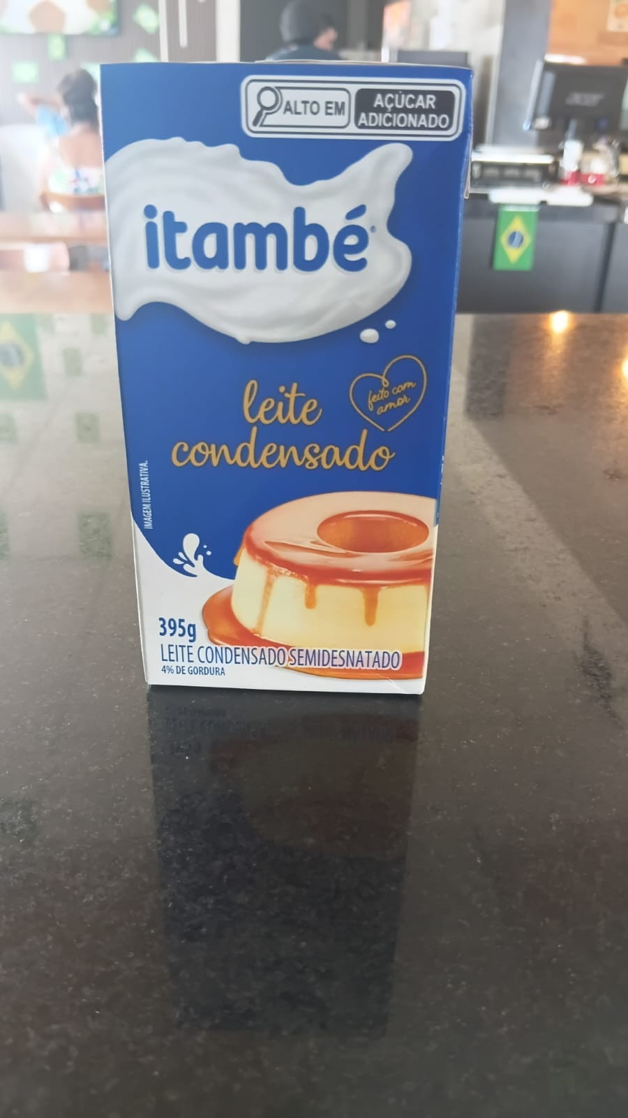 1474- LEITE CONDENSADO ITAMBÉ  395 G