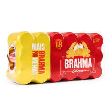 PACK BRAHMA 350ML C/ 18 UNIDADES
