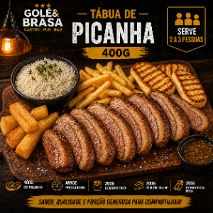 TABUA DE PICANHA - 400G