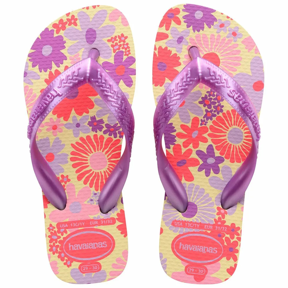 HAVAIANAS KIDS FLORES BUTTERCREAM 31/32