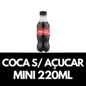 COCA MINI 200ML S/ AÇUCAR