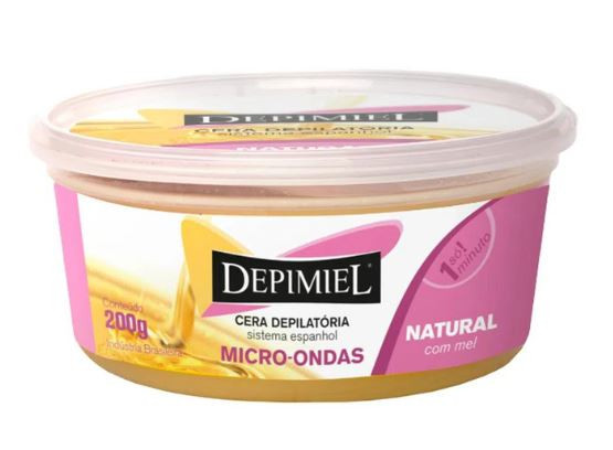 CERA NATURAL MICROONDAS 200G DEPIMIEL