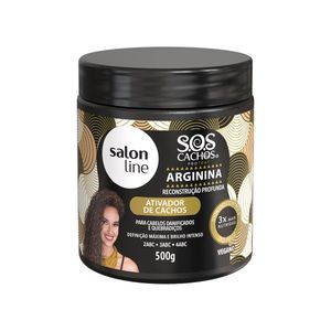 ATIVADOR CACHOS SALON LINE ARGININA/ RECONSTRUÇAO 500G