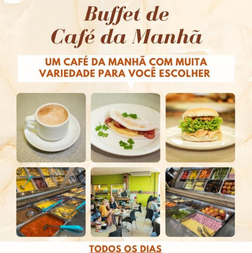 Café da manhã porção: