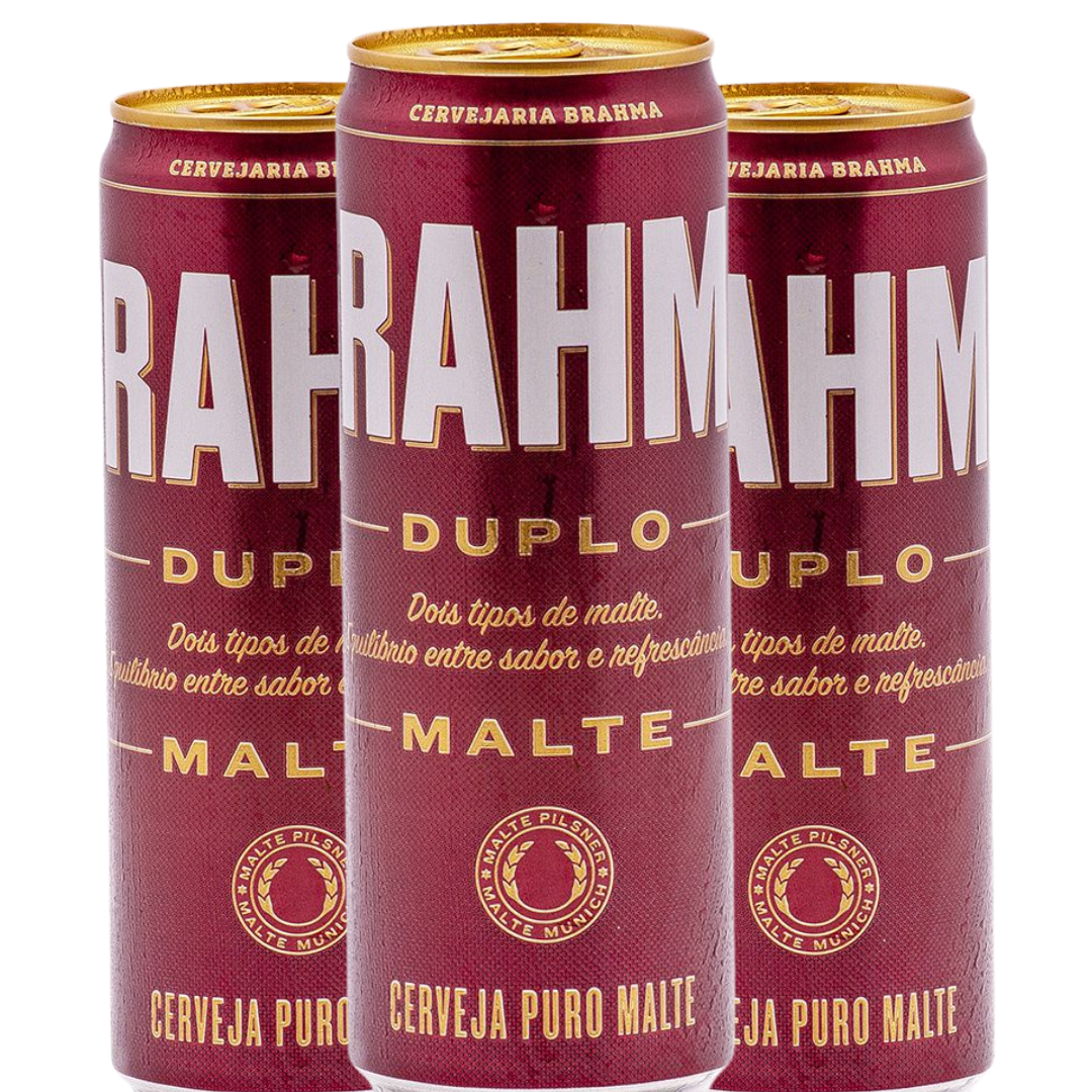 PROMOÇÃO.. 03 BRAHMA DUPLO MALTE LATA 350ML
