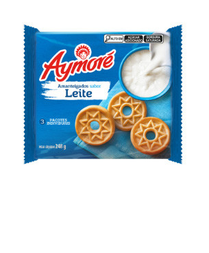 Biscoito Aymoré Amanteigado Leite 248g