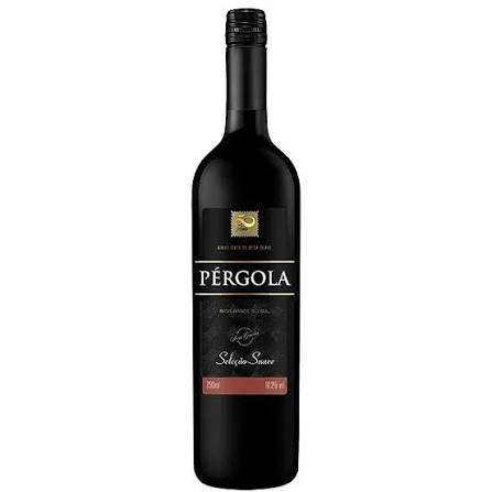 VINHO PERGOLA TINTO SUAVE 750ML