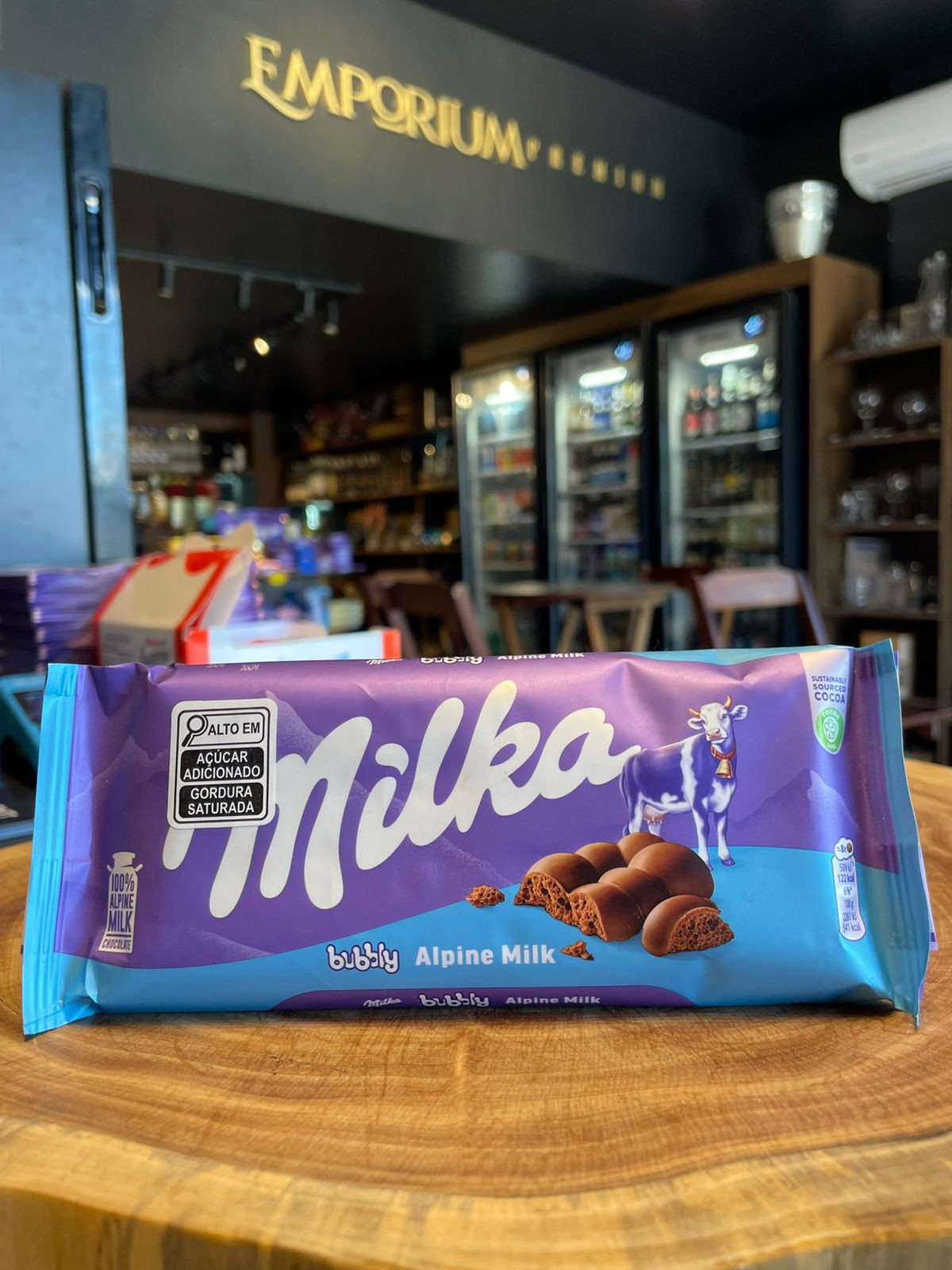 Milka Bobbly Alpine Milk 100g