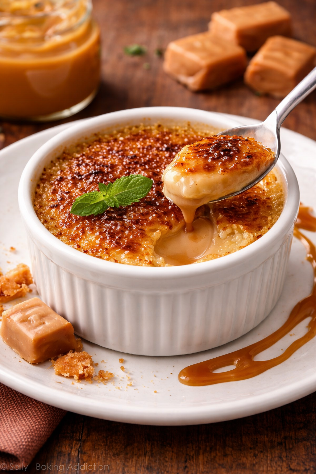 Creme Brulee De Doce de Leite