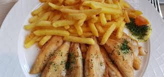 File de Peito de Frango c/Fritas