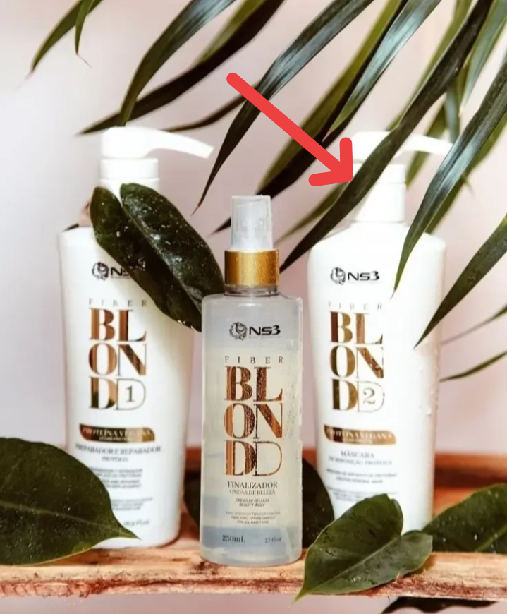 FIBER BLOND MASCARA NS3 500ML