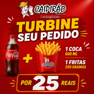 COCA 600ML + BATATA 250G