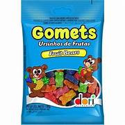 BALA GOMETS URSINHO DE FRUTAS 100GR