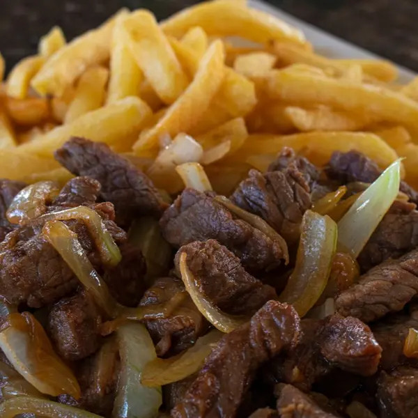 Carne de Sol com Fritas