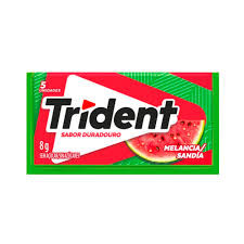 Chiclete Trident Melancia Sem Açúcar 