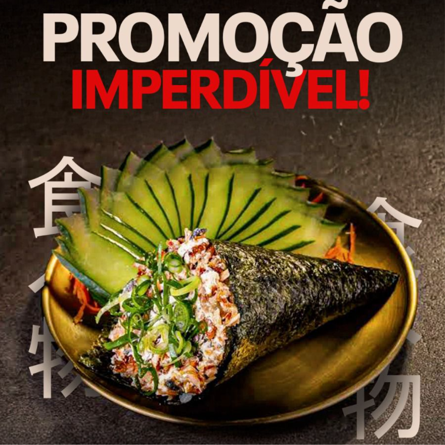 Promo - 2 Temaki Salmão Skin