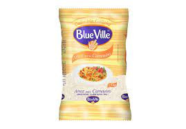 Arroz cateto Blue Ville para carreteiro 1Kg