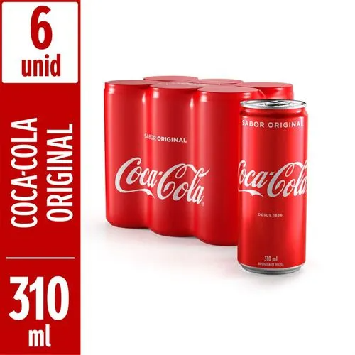 Refrigerante Coca-Cola Lata 310ml