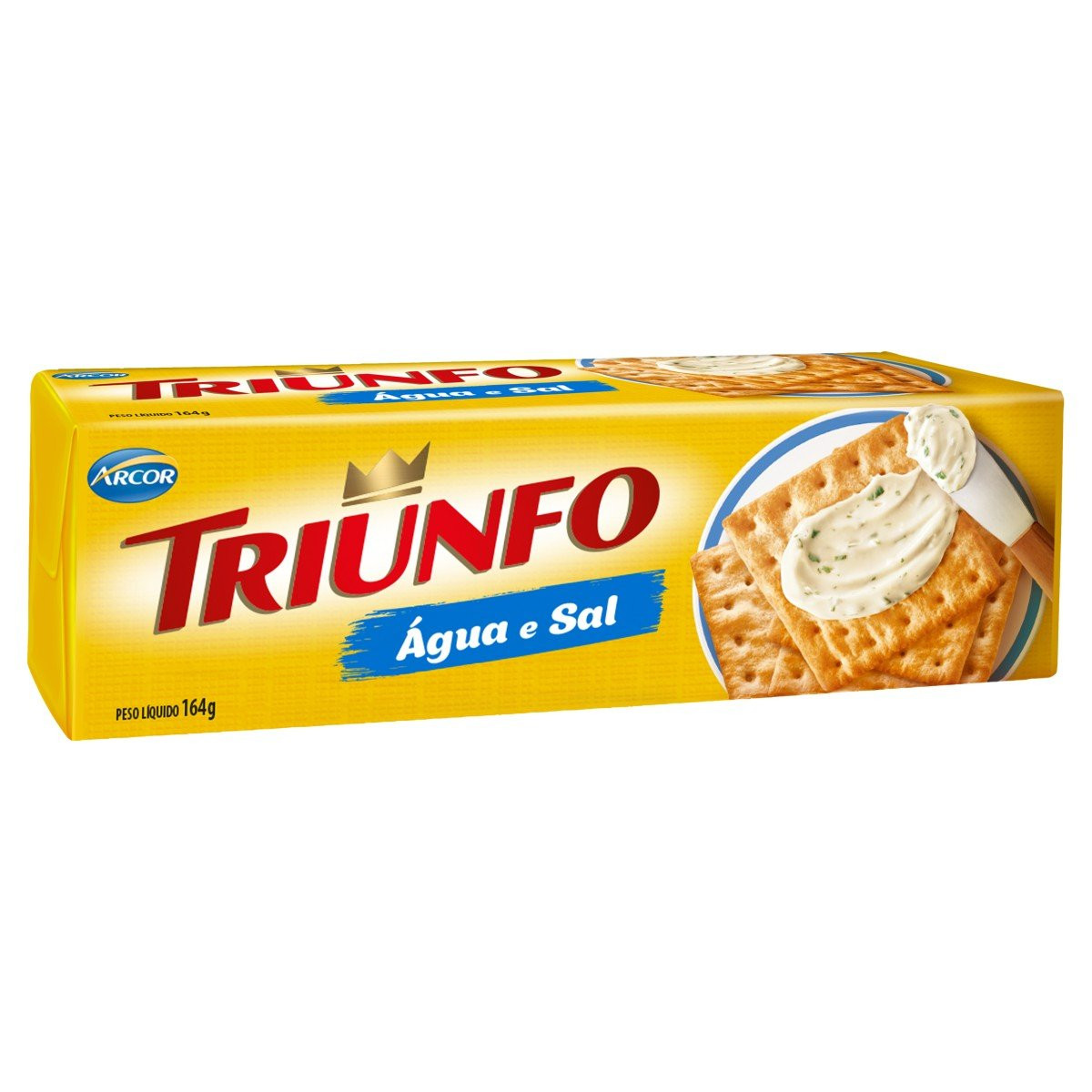 BISC TRIUNFO AGUA E SAL 164G