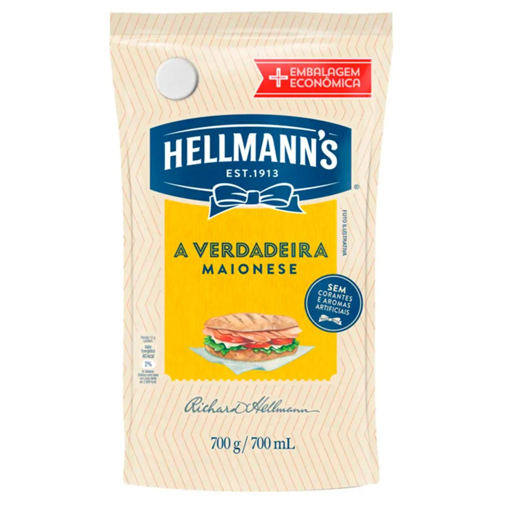 Maionese Hellmanns Sc 700g