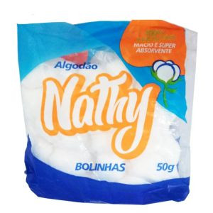 ALGODAO NATHY BOLAS SC50G