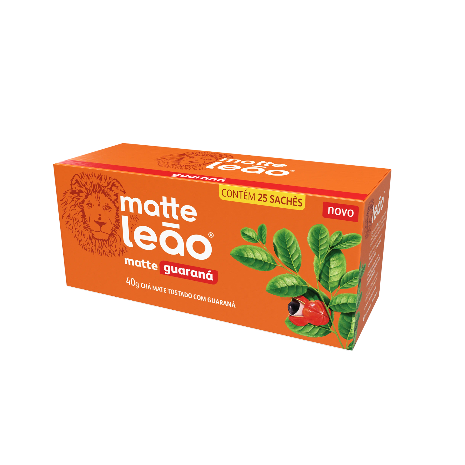 CHA LEAO MATTE GUARANA C/25UN