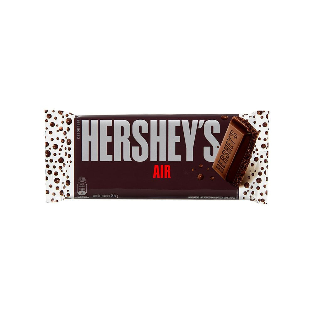 CHOCOLATE BARRA HERSHEY`S AIR 82G