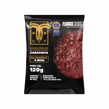 HAMBURGUER CARAPRETA CARNE BOV 120G