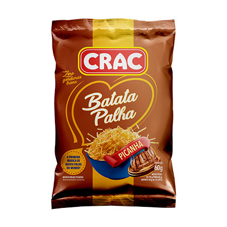 Batata Palha Crac 60g Picanha