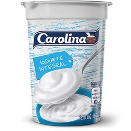 Iogurte Natural Integral Carolina 160g