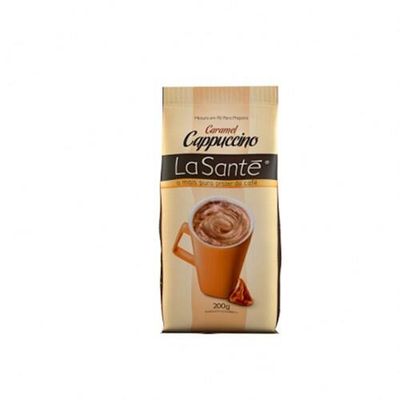 Cappuccino La Santé Caramel Embalagem 200g