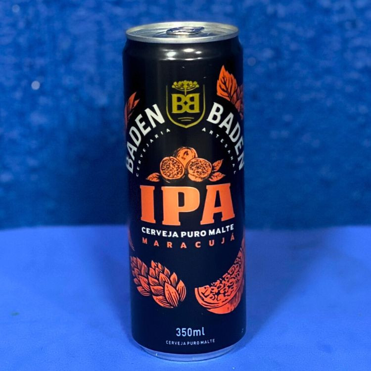 BADEN BADEN IPA MARACUJA LT 350ML UN
