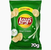 BATATA LAYS SOUR CREAM 62G