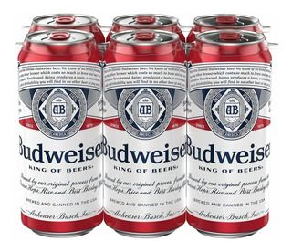 Cerveja Budweiser 473 ml 