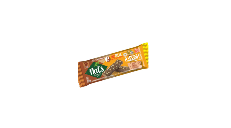 Barrinha Nats NatRelax Carne e Cereais para Cães. 25g
