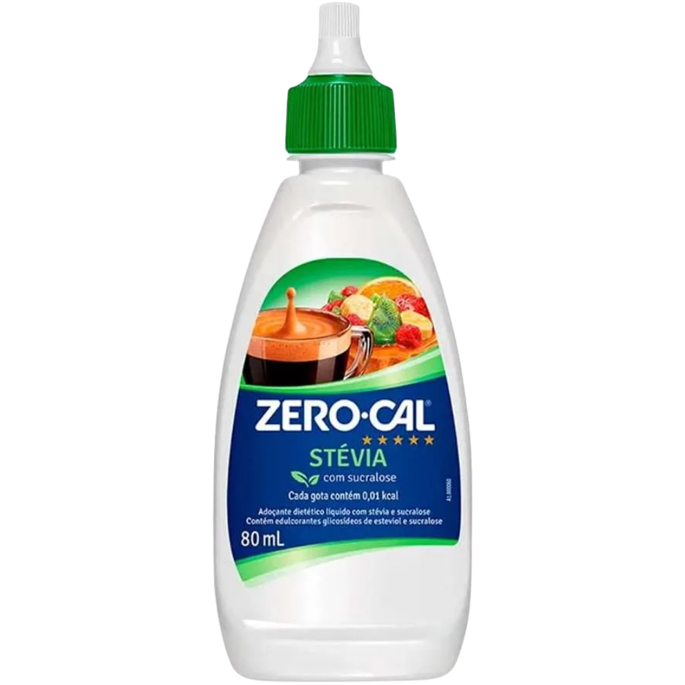 ADOÇANTE ZERO-CAL STEVIA 80ML