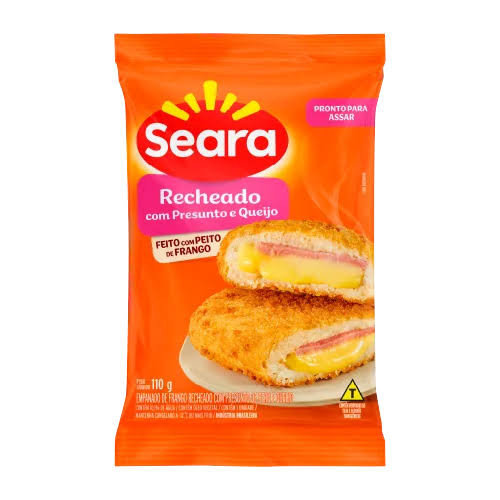 Bife empanado seara 110g presunto e queijo 