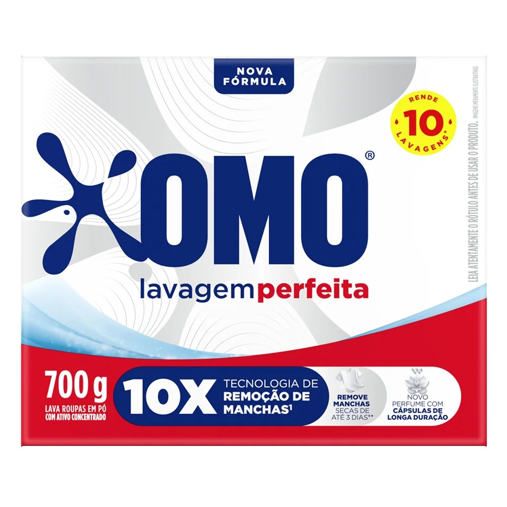 SABAO EM PO OMO LAVAGEM PERFEITA CX700G